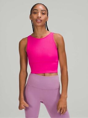 Lululemon Sonic Pink Power Pivot Tank Top